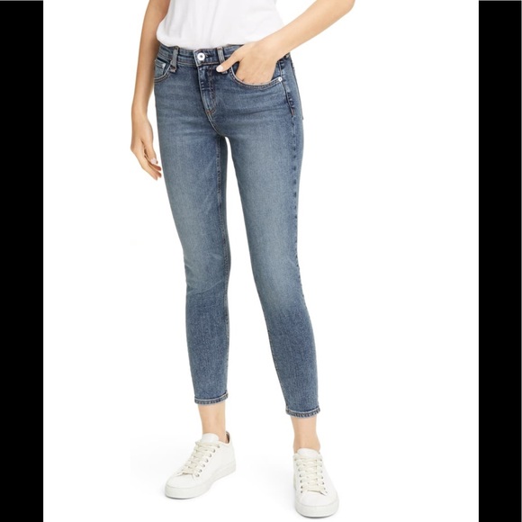 rag & bone Denim - Rag & Bone Cate Mid-Rise Ankle Skinny Jeans